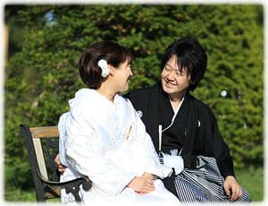 席札 きもの (1セット6名様用)