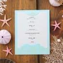 メニュー表 サンライズシェル ブルー