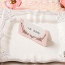 席札　シェーンブルン　ピンク　(1セット6名様用)