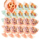 花束ドーナツ　20個セット　サムシングブルー&ペールピンク　2種類アソート
