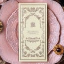 席次表　シェーンブルン　テレジアイエロー